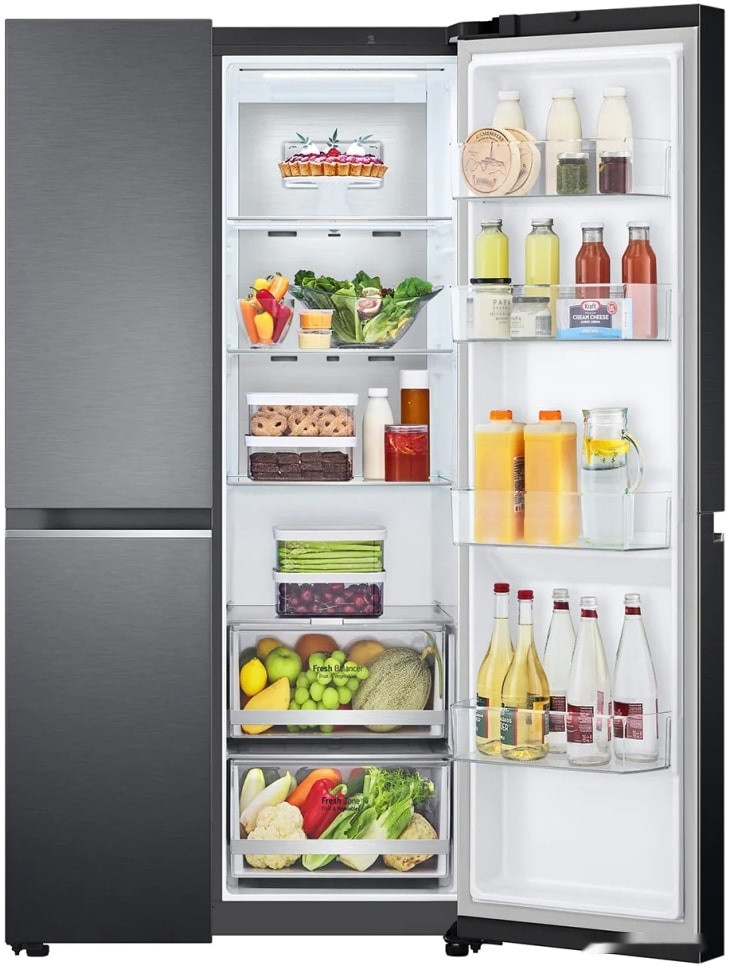 Холодильник side by side LG DoorCooling+ GC-B257SBZV Холодильник side by side LG DoorCooling+ GC-B257SBZV