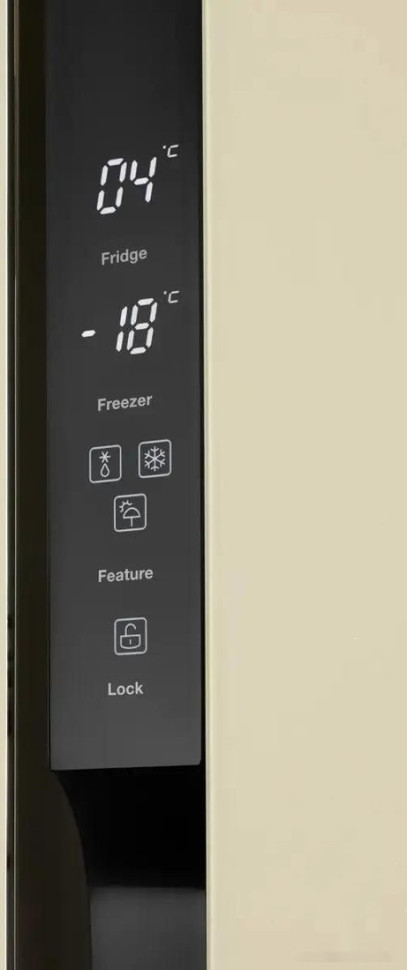 Холодильник типа французская дверь Kuppersberg RFFI 184 BEG Холодильник типа французская дверь Kuppersberg RFFI 184 BEG