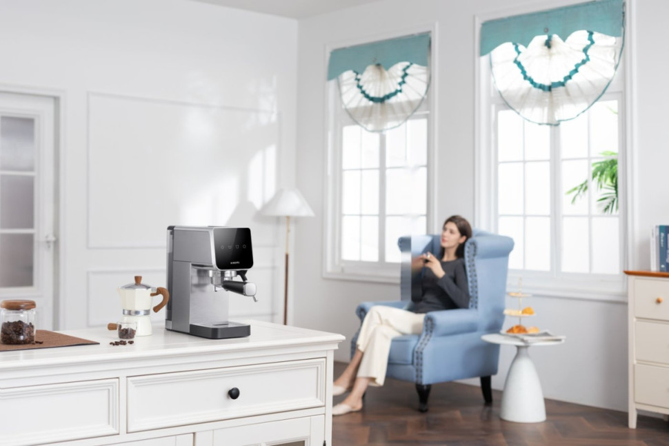 Рожковая кофеварка Xiaomi Semi-automatic Espresso Machine CME003-EU (евровилка) Рожковая кофеварка Xiaomi Semi-automatic Espresso Machine CME003-EU (евровилка)