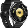 Умные часы Huawei Watch GT 6 46 мм (черный, с черным силиконовым ремешком, международная версия)