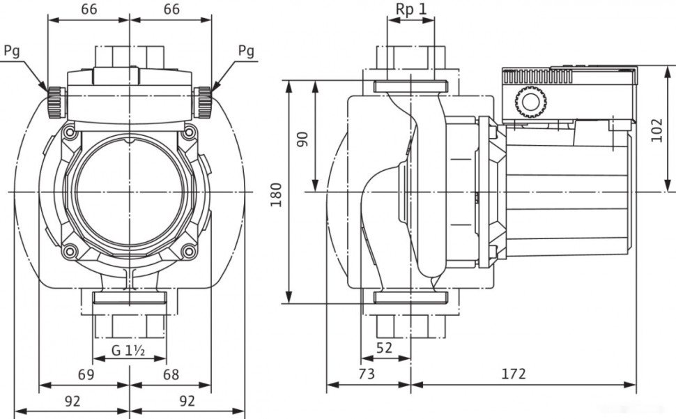Циркуляционный насос Wilo TOP-S 50/7 2-SPEEDS (1~230 V, PN 6/10) Циркуляционный насос Wilo TOP-S 50/7 2-SPEEDS (1~230 V, PN 6/10)