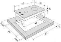 Варочная панель Krona Galileo 30 BL