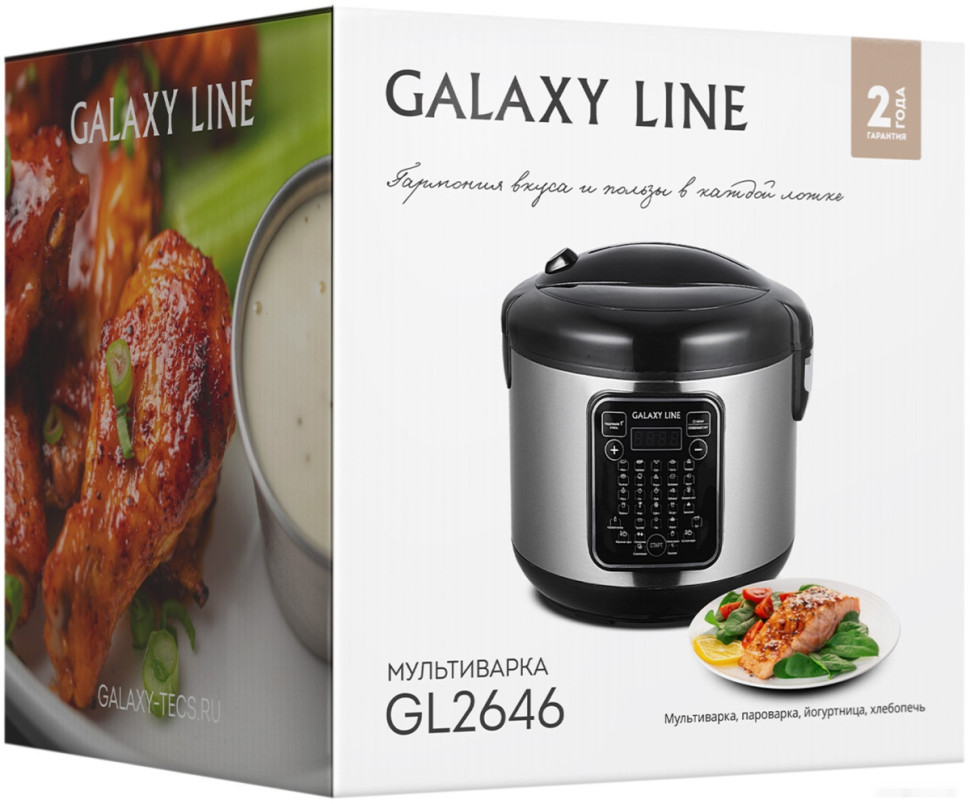 Мультиварка Galaxy Line GL 2646 (черный) Мультиварка Galaxy Line GL 2646 (черный)