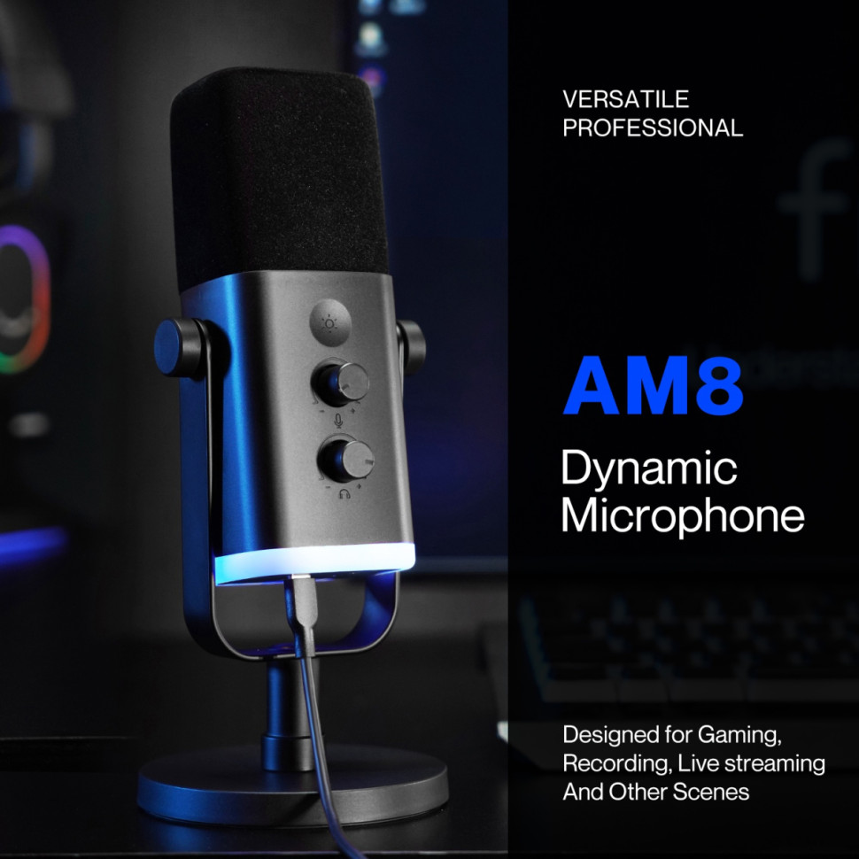 Проводной микрофон FIFINE AM8 Проводной микрофон FIFINE AM8