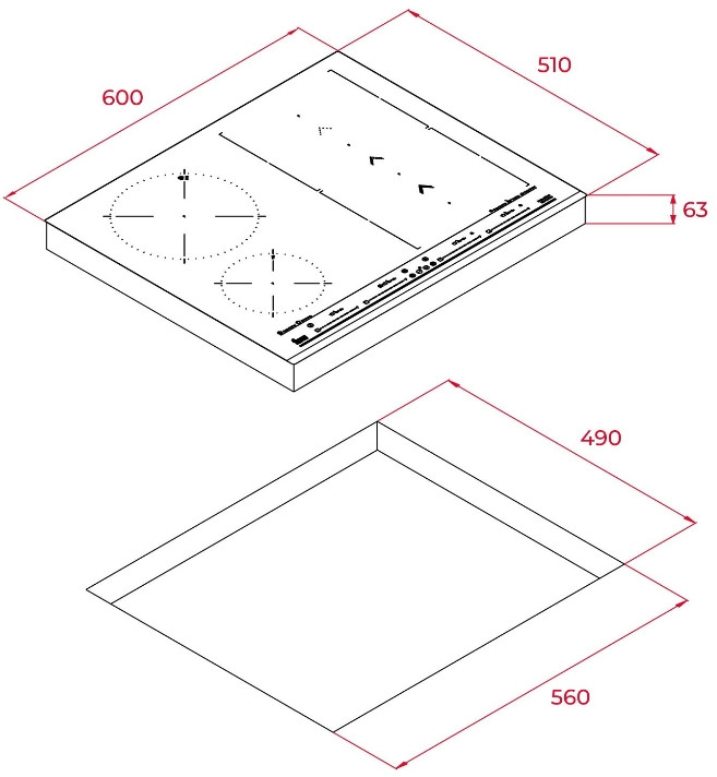 Варочная панель Teka IZS 66700