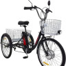 Электровелосипед AVM E-Alfa Trike 24 (черный)