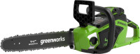 Аккумуляторная цепная пила Greenworks GD40CS15