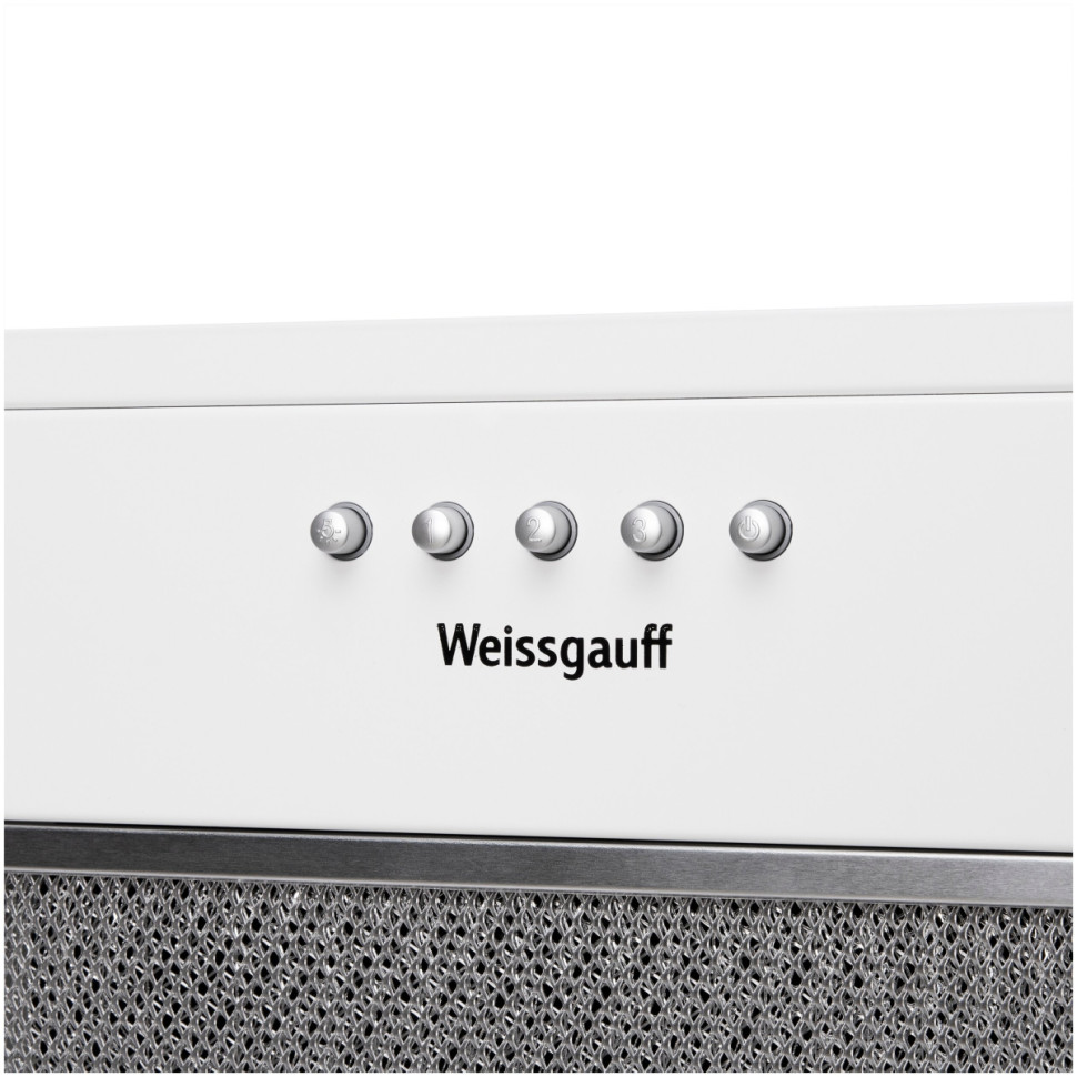 Вытяжка Weissgauff ALPHA 60 PB WH Вытяжка Weissgauff ALPHA 60 PB WH