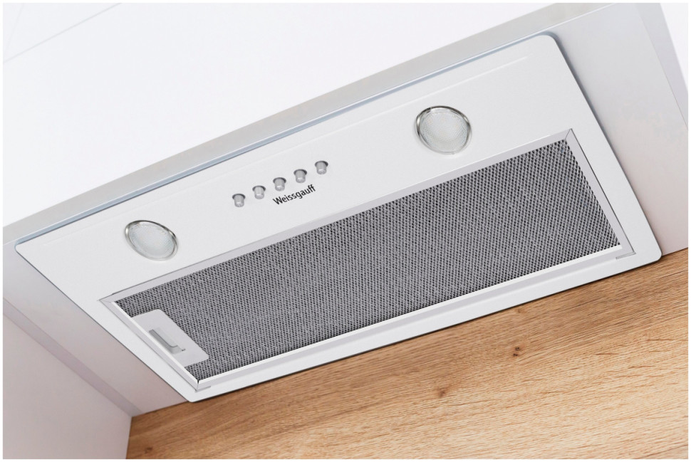 Вытяжка Weissgauff ALPHA 60 PB WH Вытяжка Weissgauff ALPHA 60 PB WH