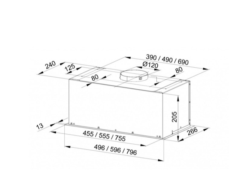 Вытяжка Weissgauff ALPHA 60 PB WH Вытяжка Weissgauff ALPHA 60 PB WH