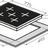 Варочная панель Maunfeld EVI 775-FL2-BK Варочная панель Maunfeld EVI 775-FL2-BK