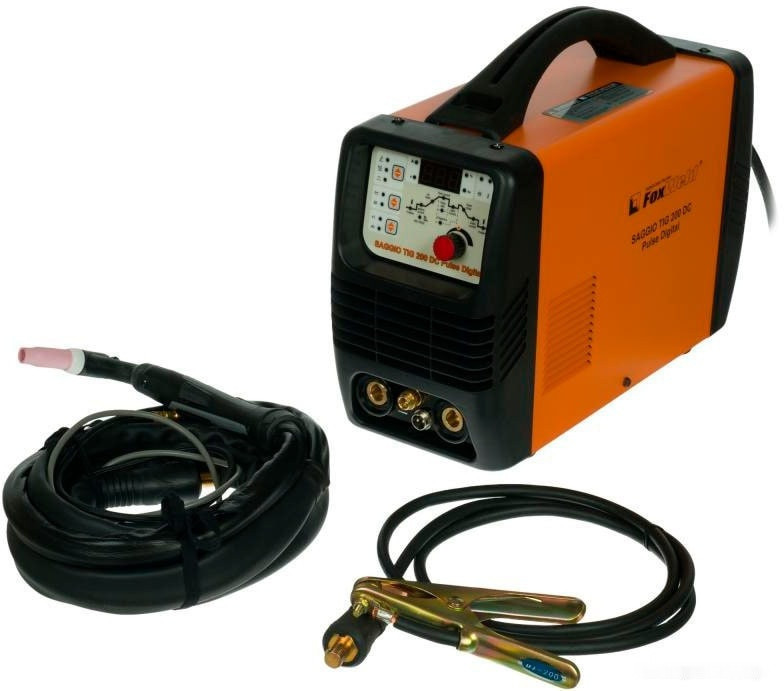 Сварочный инвертор FoxWeld Saggio TIG 200 DC Pulse Digital Сварочный инвертор FoxWeld Saggio TIG 200 DC Pulse Digital