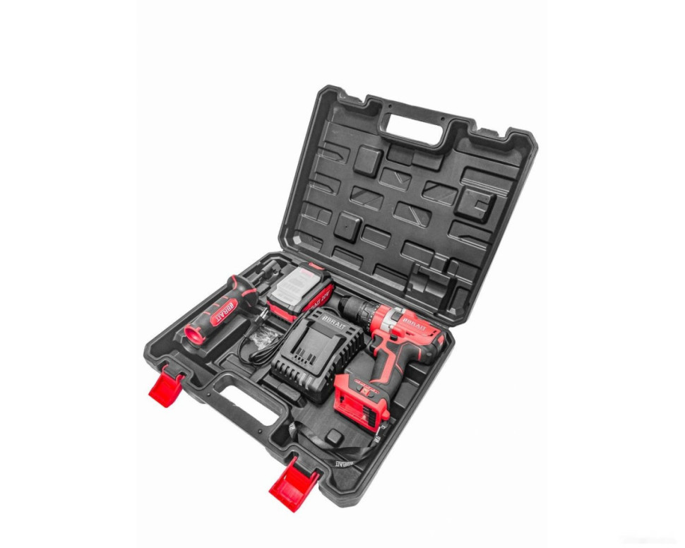 Ударная дрель-шуруповерт Brait BCD20SUMBL 21.01.131.070 (с 1-им АКБ, кейс) Ударная дрель-шуруповерт Brait BCD20SUMBL 21.01.131.070 (с 1-им АКБ, кейс)