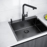 Кухонная мойка Paulmark Kroner-Edge 59 PM775951-GM (вороненая сталь) Кухонная мойка Paulmark Kroner-Edge 59 PM775951-GM (вороненая сталь)