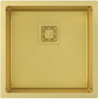 Кухонная мойка AquaSanita Dera Der100X-G (золотистый)