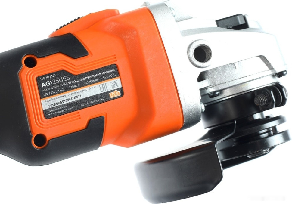 Шлифовальная машина Patriot AG125Li UES 110303125 (без АКБ) Шлифовальная машина Patriot AG125Li UES 110303125 (без АКБ)