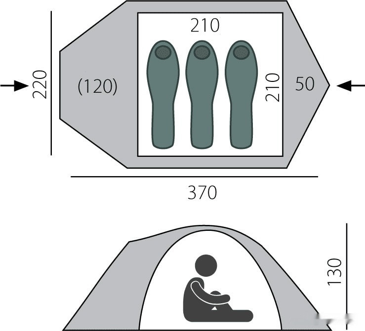 Палатка BTrace Talweg 3+