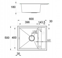 Кухонная мойка Zorg SH X 6050 DIVA