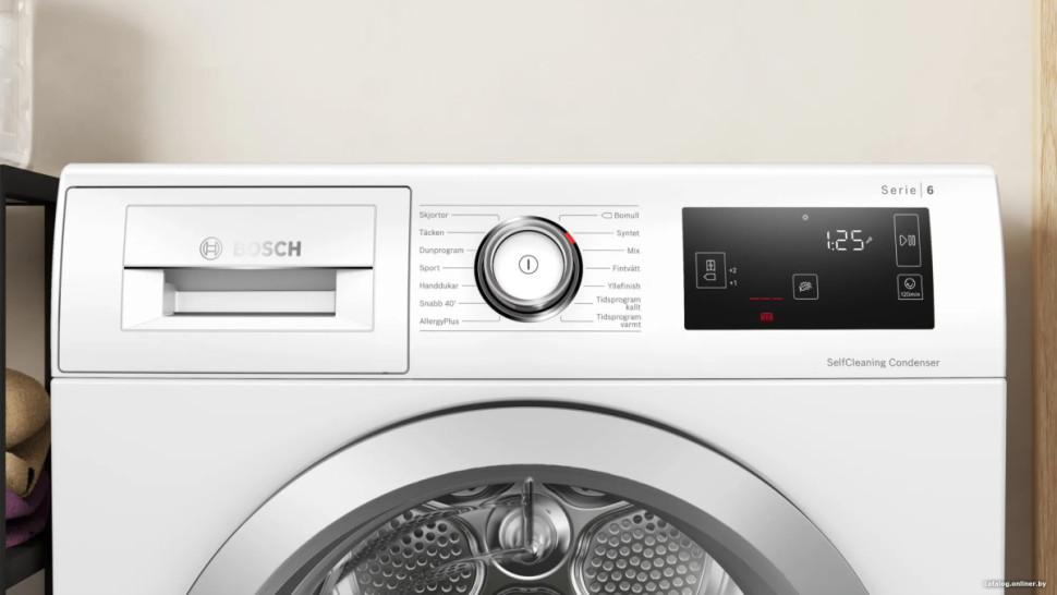 Сушильная машина Bosch Serie 6 WTU876BHSN Сушильная машина Bosch Serie 6 WTU876BHSN