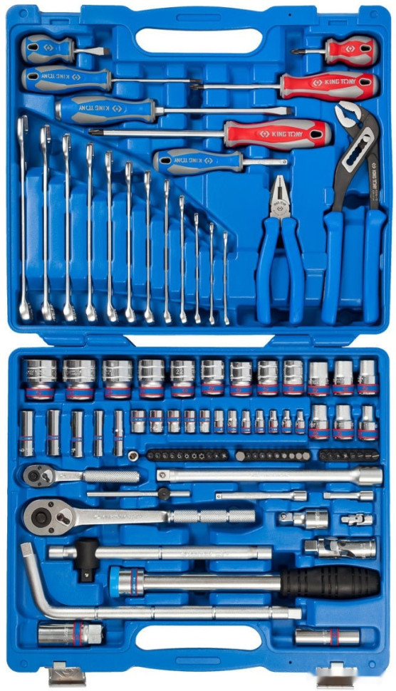 Универсальный набор инструментов King Tony 7598MR (97 предметов) Универсальный набор инструментов King Tony 7598MR (97 предметов)