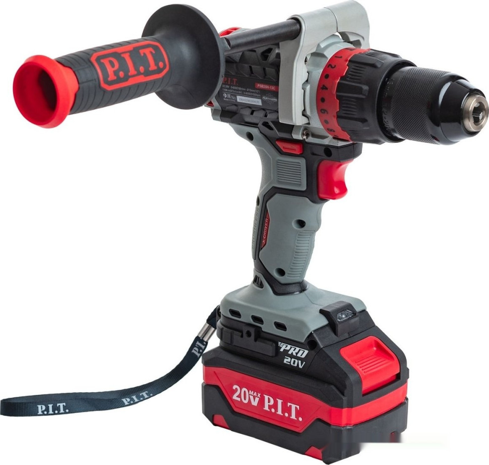 Ударная дрель-шуруповерт P.I.T. PSB20H-13C/2 (с 2-мя АКБ, кейс) Ударная дрель-шуруповерт P.I.T. PSB20H-13C/2 (с 2-мя АКБ, кейс)