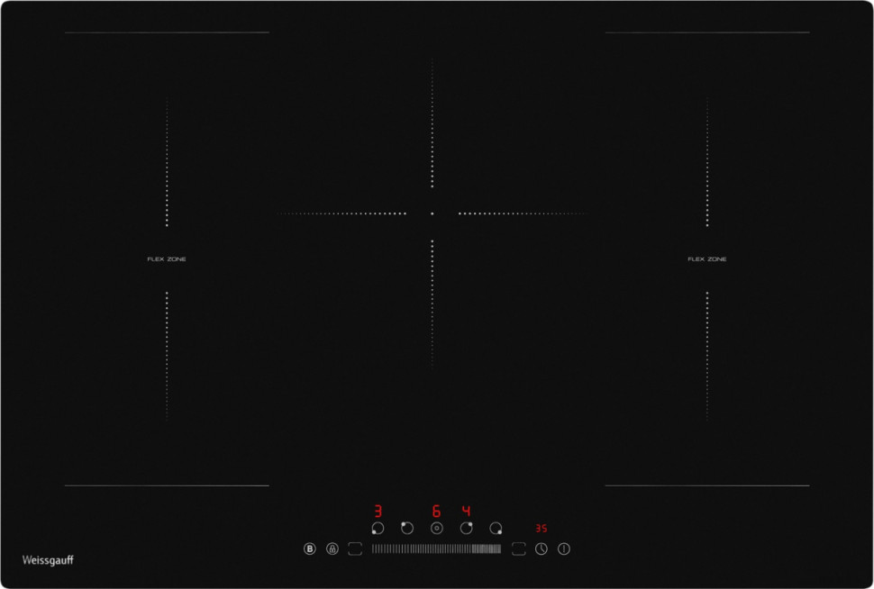 Варочная панель Weissgauff HI 750 BSC Dual Flex