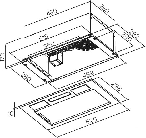 Вытяжка Germes York (белый)