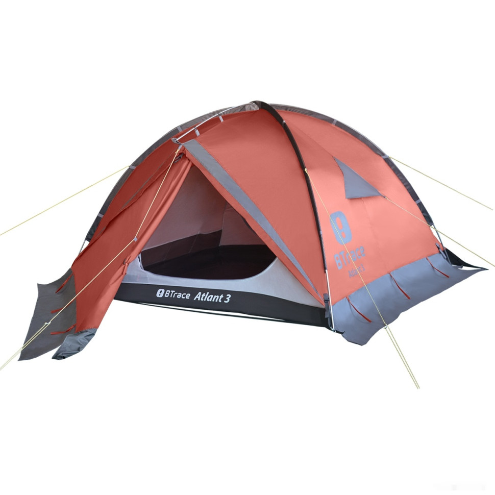 Палатка BTrace Atlant 3 (красный) Палатка BTrace Atlant 3 (красный)