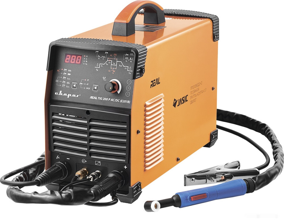 Сварочный инвертор Сварог REAL TIG 200 P AC/DC (E201B) Сварочный инвертор Сварог REAL TIG 200 P AC/DC (E201B)