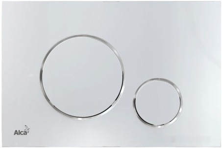 Панель смыва Alcaplast M671 (хром глянцевый)