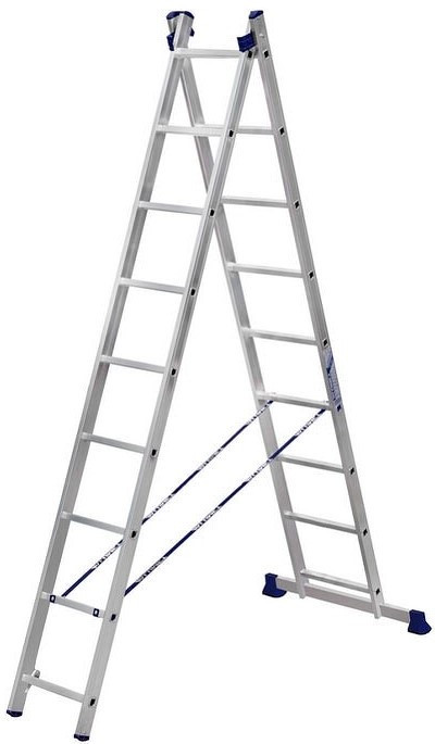 Лестница-трансформер Stairs AL209 (2x9 ступеней)