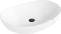 Умывальник Lauter 21502 + Moon 21СК8691BS с сифоном 21635B (черный матовый)