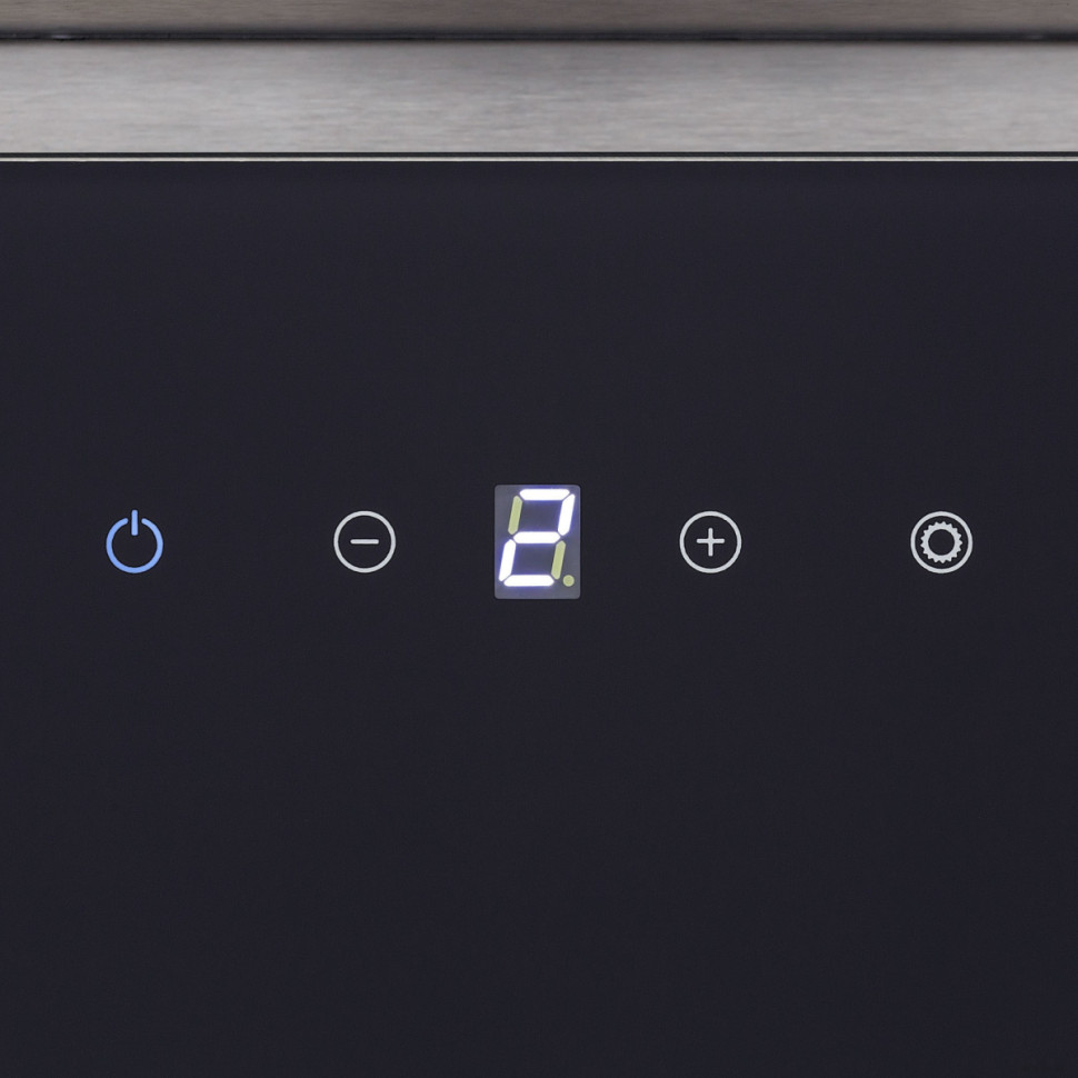 Вытяжка Krona Selina 600 Glass Black S (черный) Вытяжка Krona Selina 600 Glass Black S (черный)