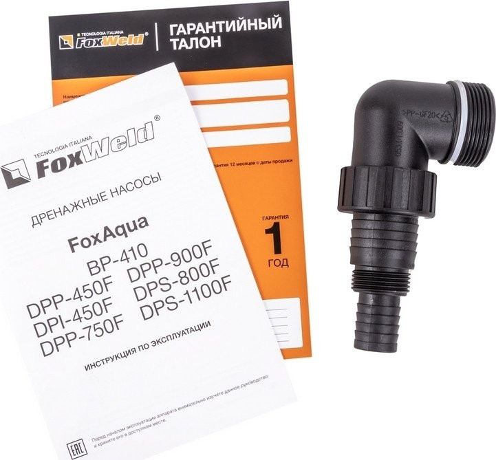 Дренажный насос FoxWeld FoxAqua DPI-450F