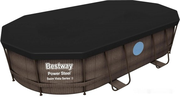 Бассейн Bestway Ротанг 56946 (488x305x107)