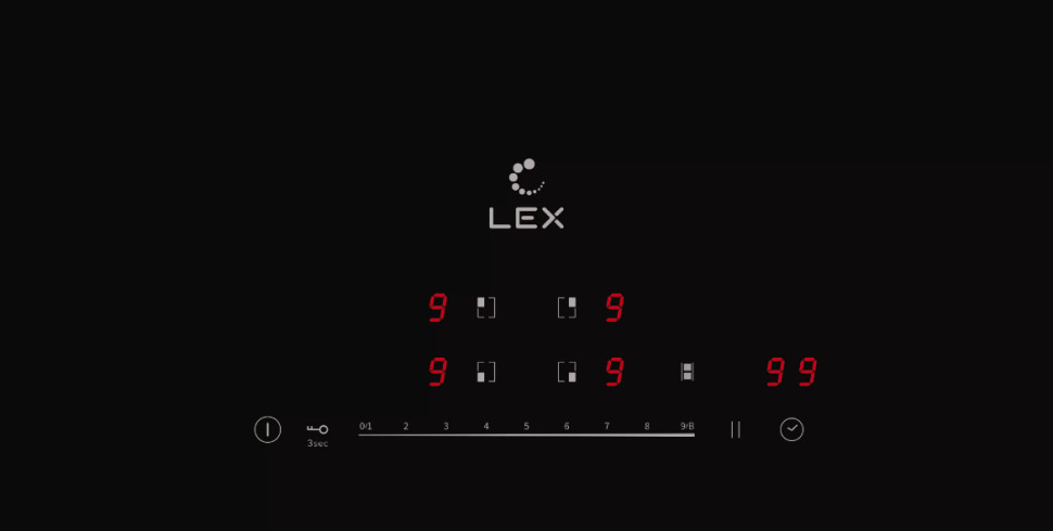 Варочная панель LEX EVI 641A BL Варочная панель LEX EVI 641A BL