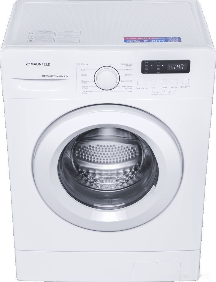 Стиральная машина Maunfeld MFWM127WH051D Стиральная машина Maunfeld MFWM127WH051D