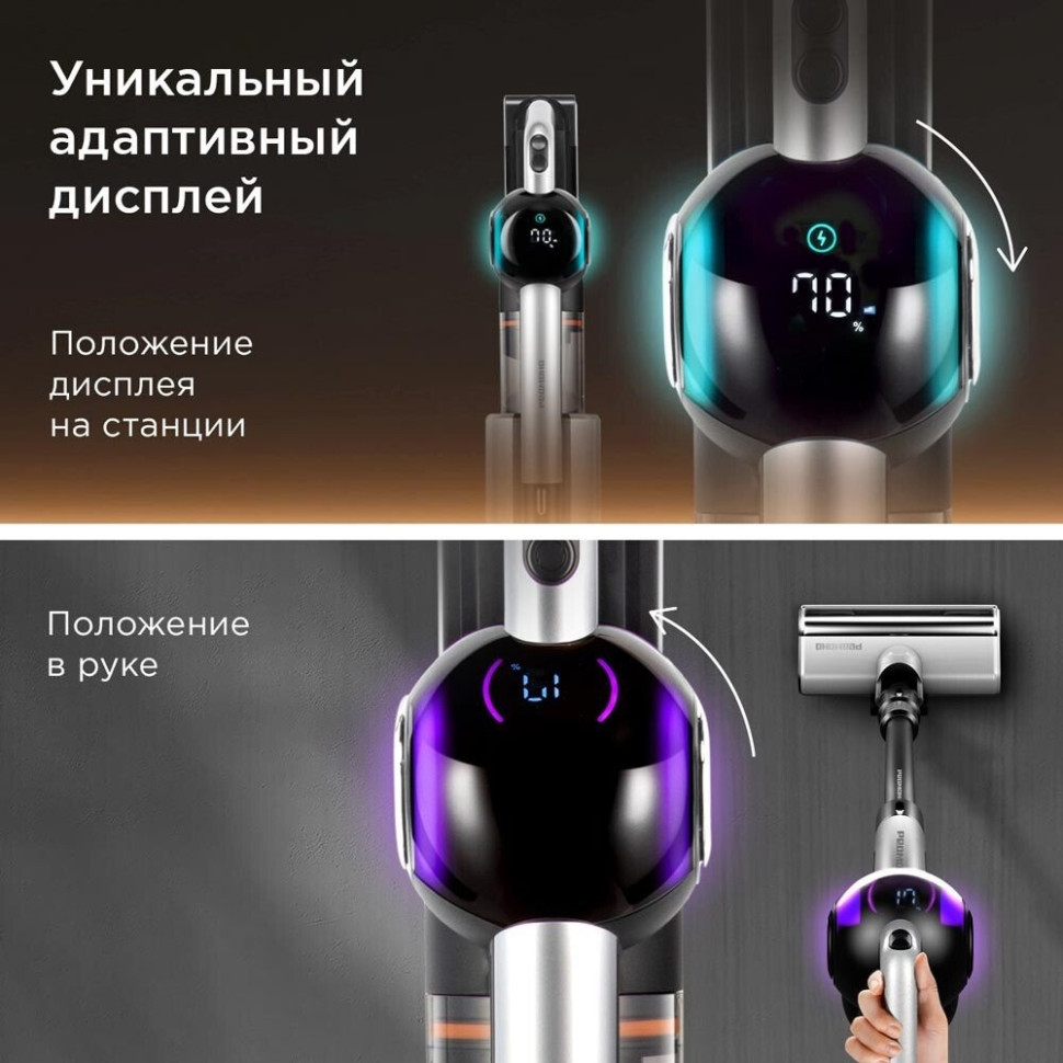 Пылесос Redmond VH1330 (серый)