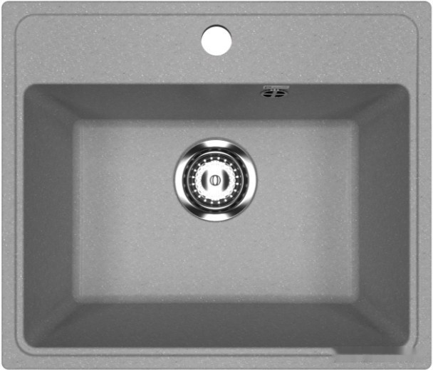 Кухонная мойка Practik PR-M 490-003 (светло-серый)