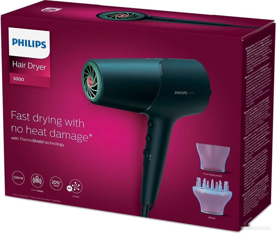 Фен Philips BHD512/00 Фен Philips BHD512/00