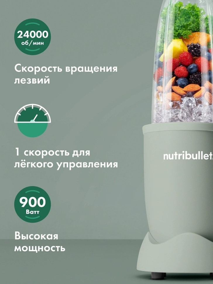 Блендер NutriBullet Pro NB908MAJD Блендер NutriBullet Pro NB908MAJD