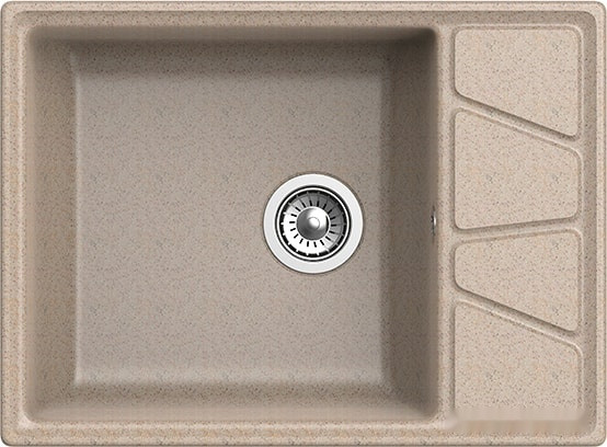 Кухонная мойка GranFest GF-V-680L (песочный) Кухонная мойка GranFest GF-V-680L (песочный)