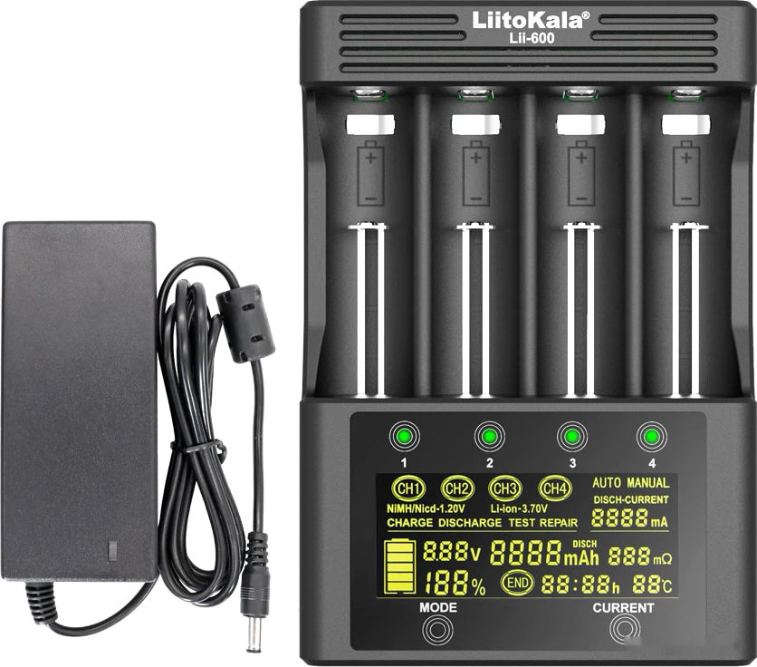 Зарядное устройство LiitoKala Lii-600