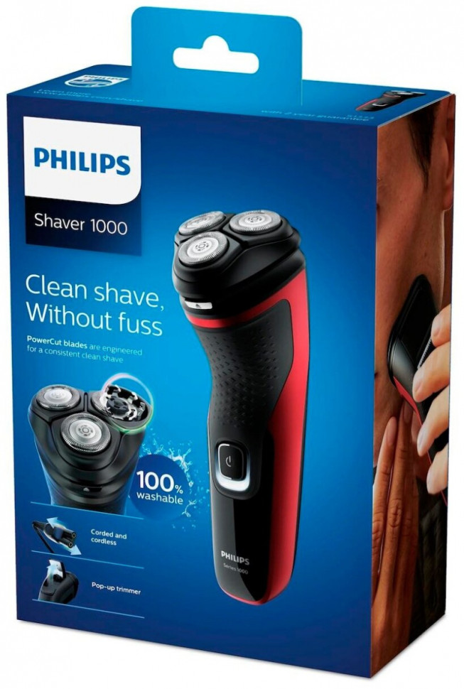 Электробритва мужская Philips S1333/41 Электробритва мужская Philips S1333/41