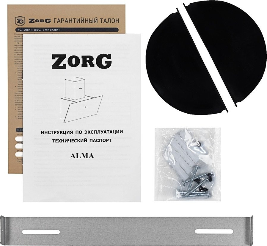Вытяжка Zorg Alma 1080 60 S (черный)
