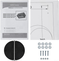 Вытяжка Krona Wermut 600 DN White PB (белый)