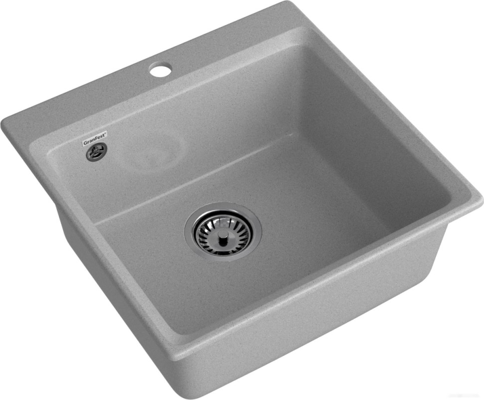 Кухонная мойка GranFest GF-LV-510 (серый)