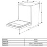 Посудомоечная машина Korting KDF 60240 S Посудомоечная машина Korting KDF 60240 S