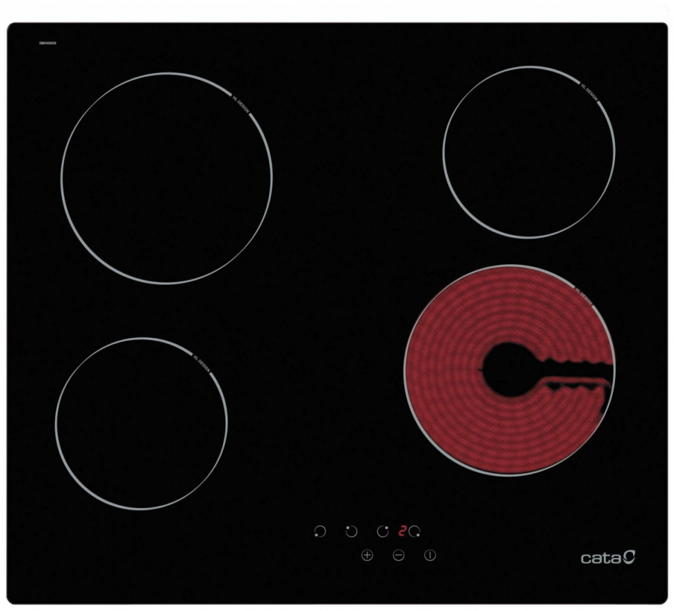 Варочная панель CATA TN 604/A 08040010 Варочная панель CATA TN 604/A 08040010