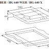 Варочная панель Weissgauff HG 640 WEH